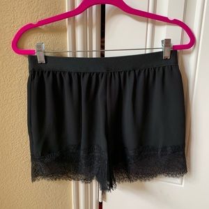 BCBG MaxAzria lace shorts